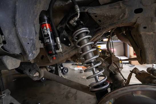 Picture of a Ford Bronco suspension