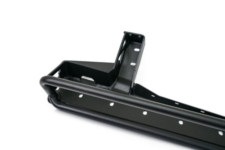 DV8 Offroad 52-inch straight light bar mount detail showing single side bracket arm and mounting base