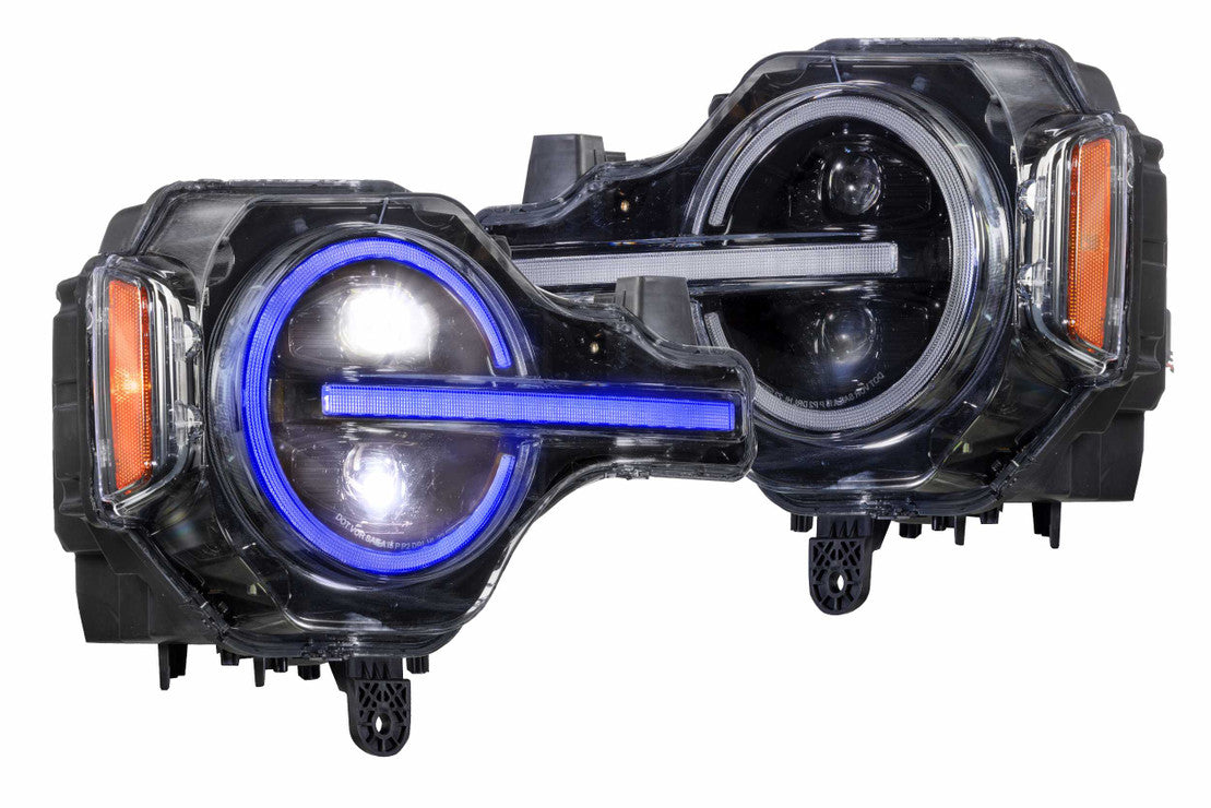 Morimoto XRGB LED Headlights for Ford Bronco - front view