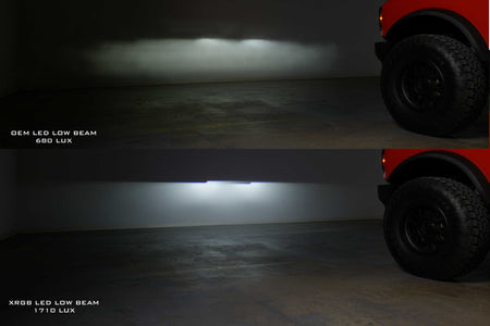 Morimoto XRGB LED Headlights for Ford Bronco - RGB lighting demo