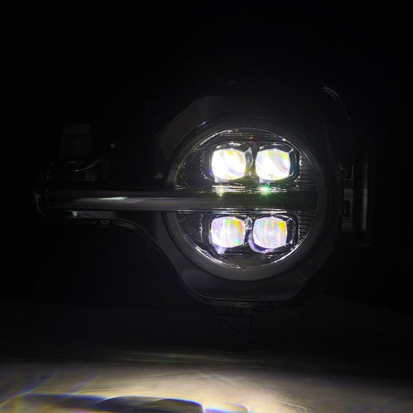 2021-2026 Ford Bronco AlphaRex NOVA LED Projector Headlights Alpha-Black View 5