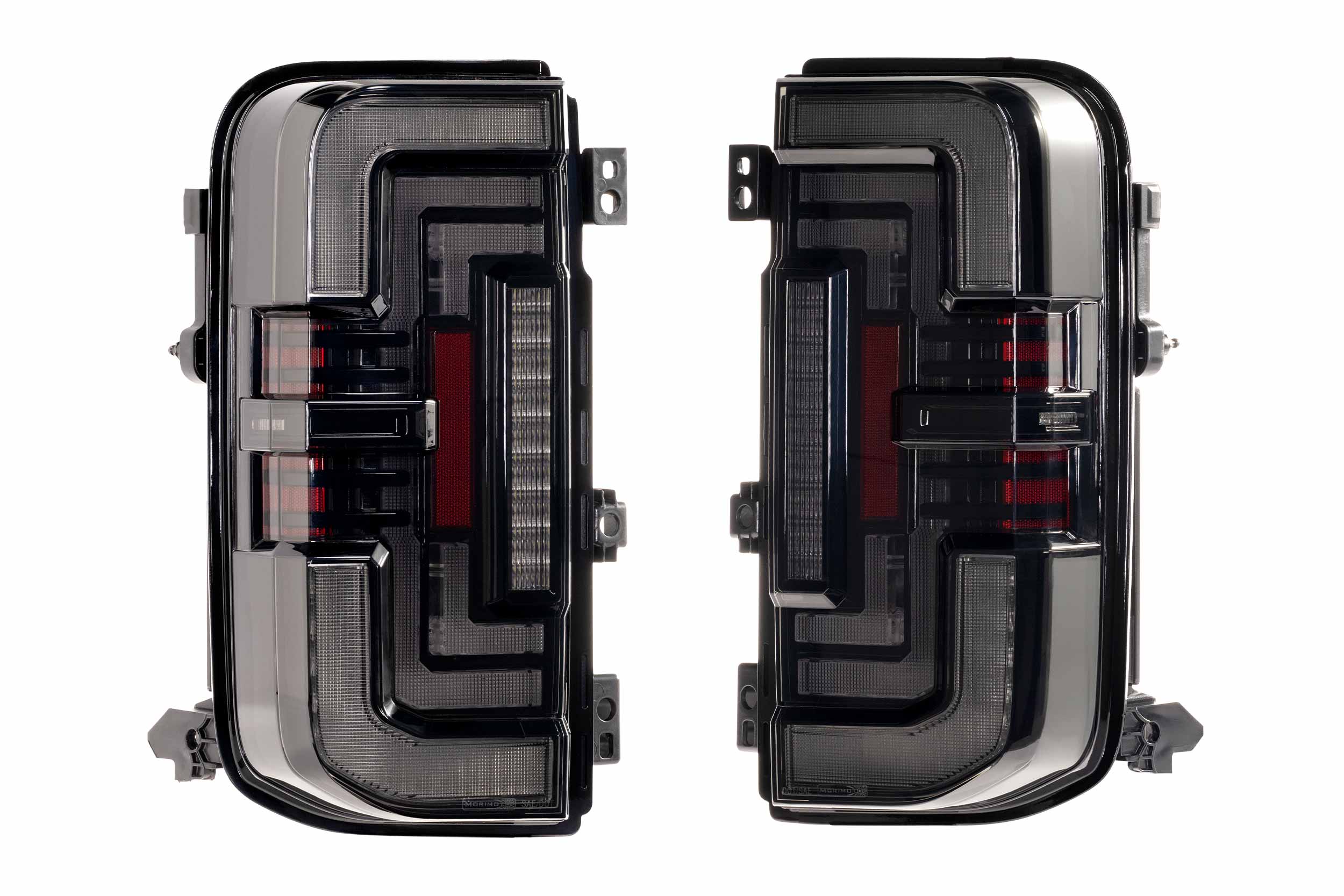 Morimoto XB LED Tail Lights Smoked Lens rear detail 2021-2026 Ford Bronco