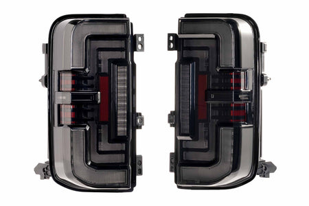 Morimoto XB LED Tail Lights Smoked Lens rear detail 2021-2026 Ford Bronco