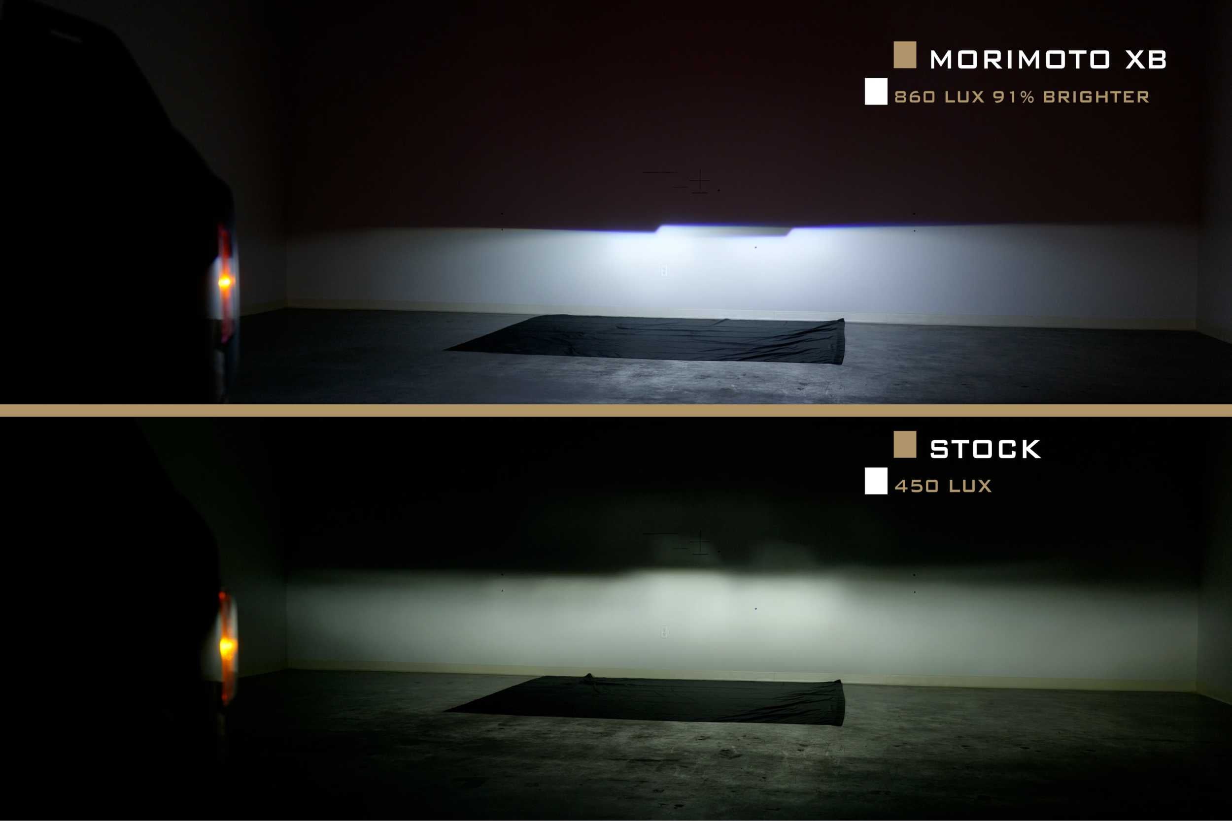 Morimoto XB LED Headlights for Ford Bronco - installed view