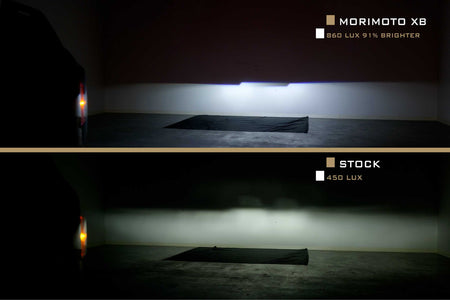 Morimoto XB LED Headlights for Ford Bronco - installed view