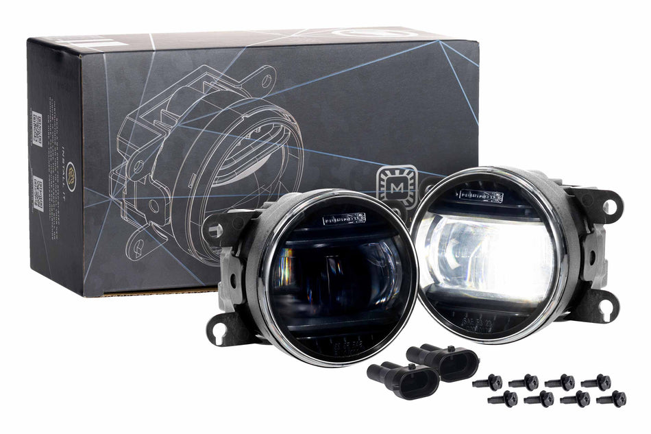 Morimoto XB Evo LED Fog Lights White 2021-2026 Ford Bronco