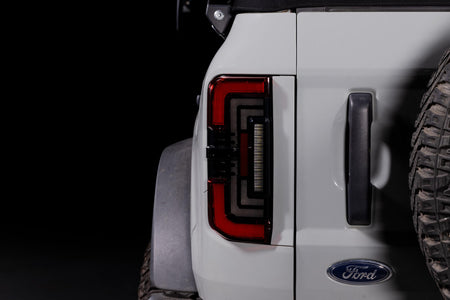 2021-2026 Ford Bronco Headlight Tail Light Kit - XRGB Red Lens