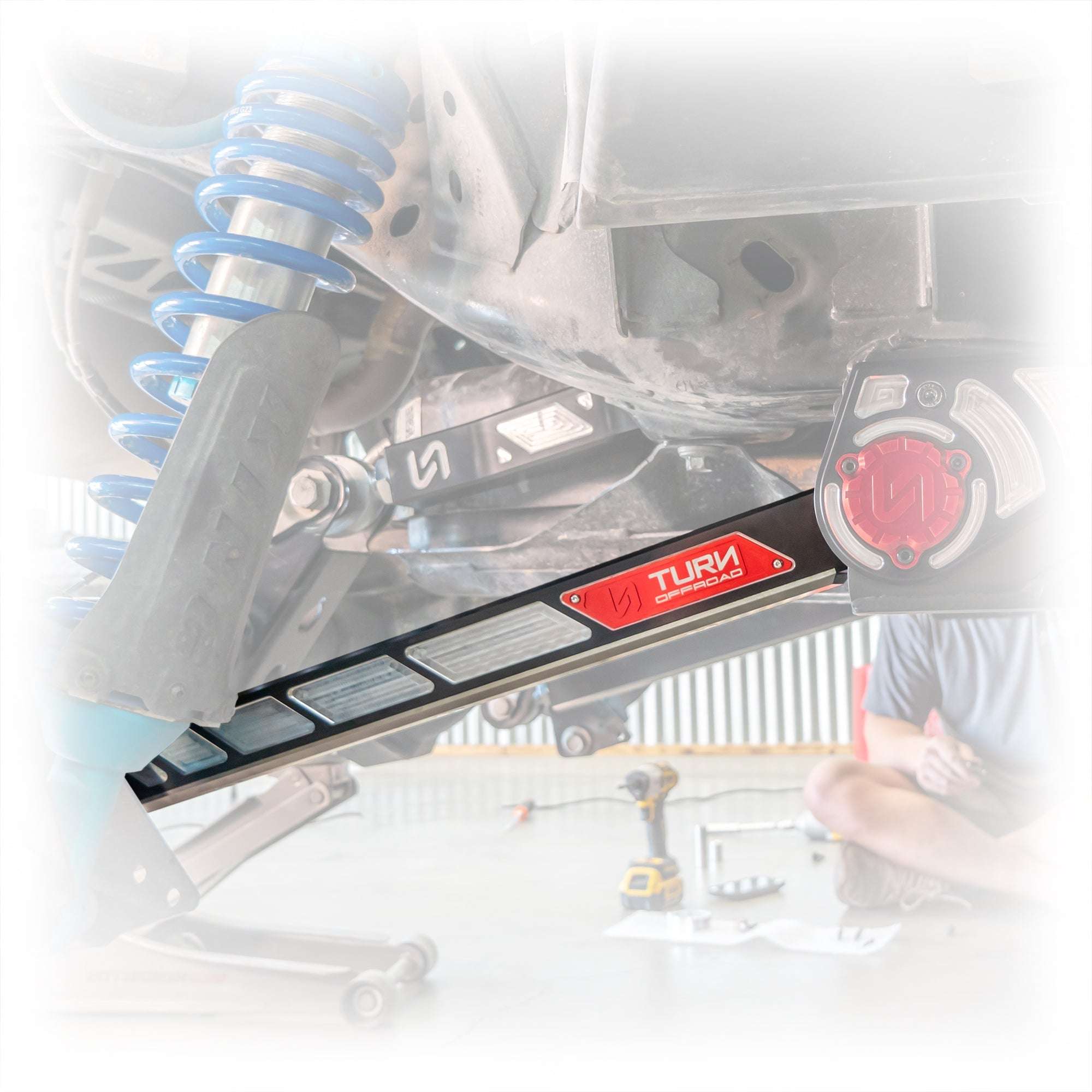 2021-2026 Ford Bronco Billet Rear Lower Control Arms by Turn Offroad