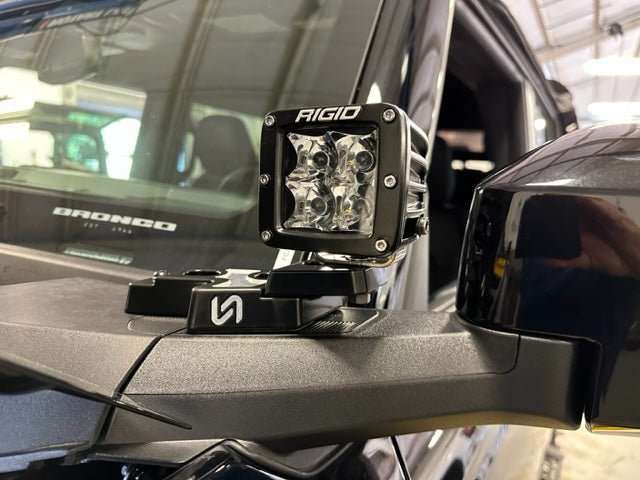 Billet Mirror Light Mounts for Ford Bronco - view 11