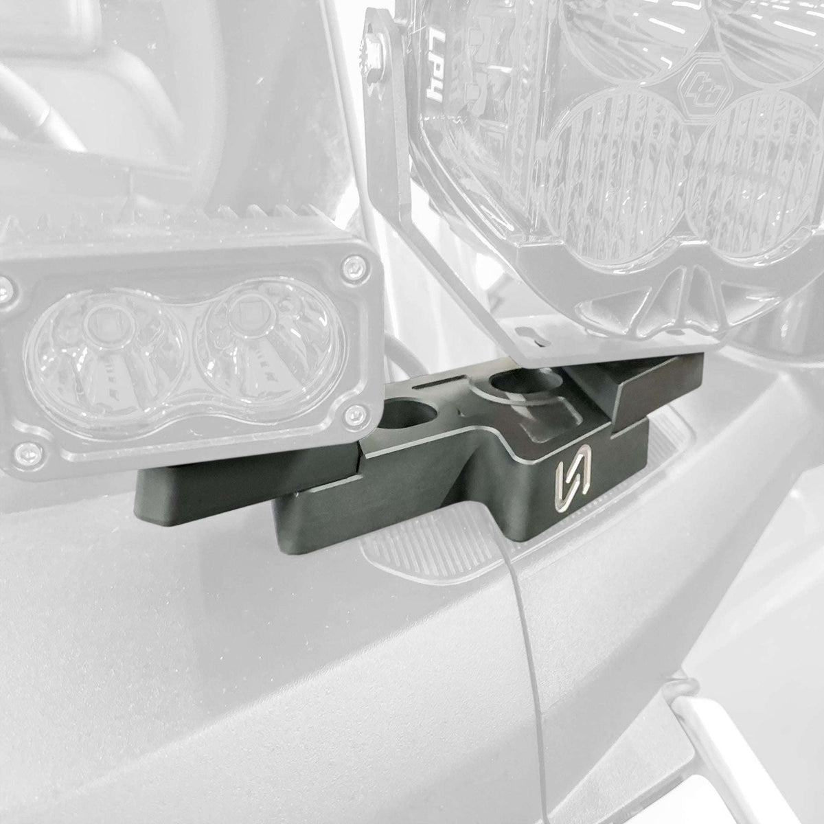 Billet Mirror Light Mounts for Ford Bronco - view 6