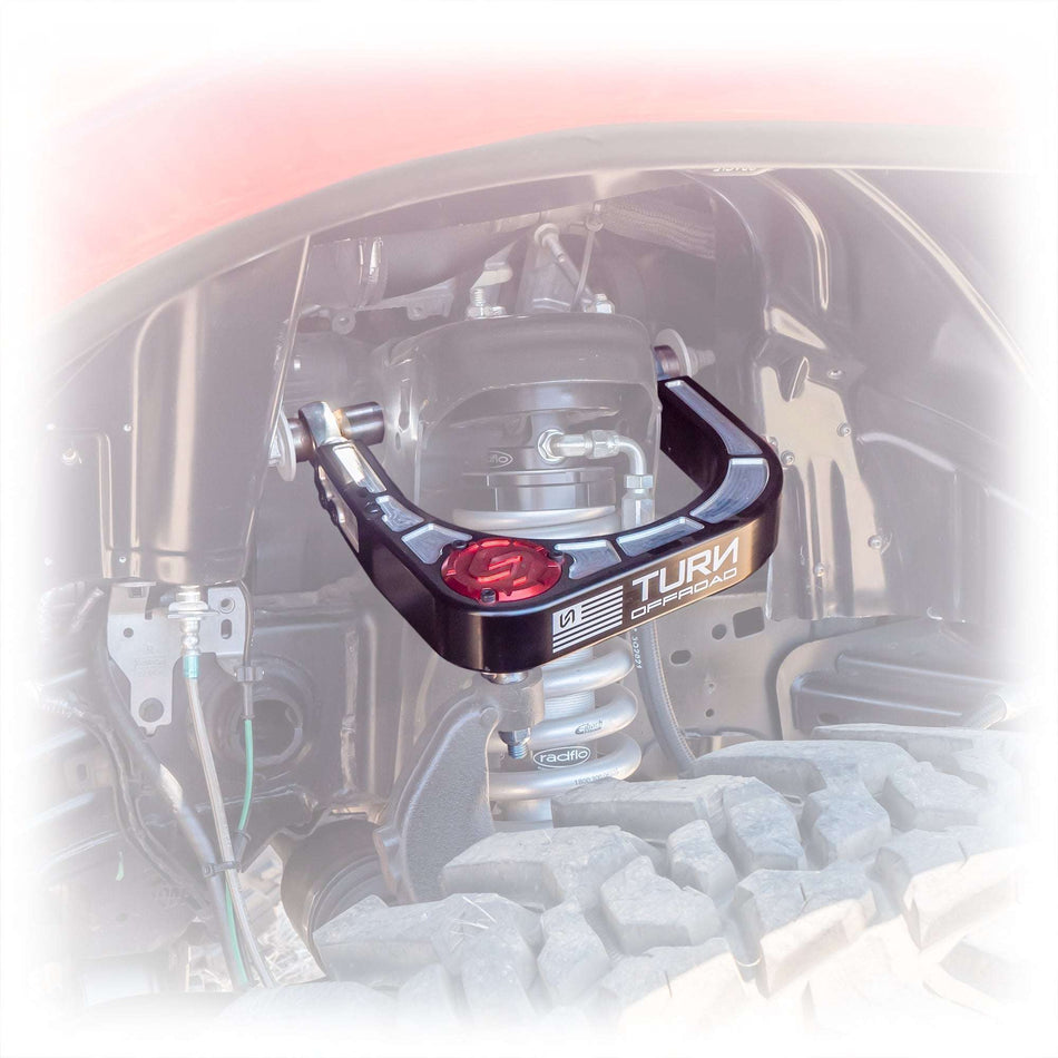 2021-2026 Ford Bronco Billet Upper Control Arms by Turn Offroad