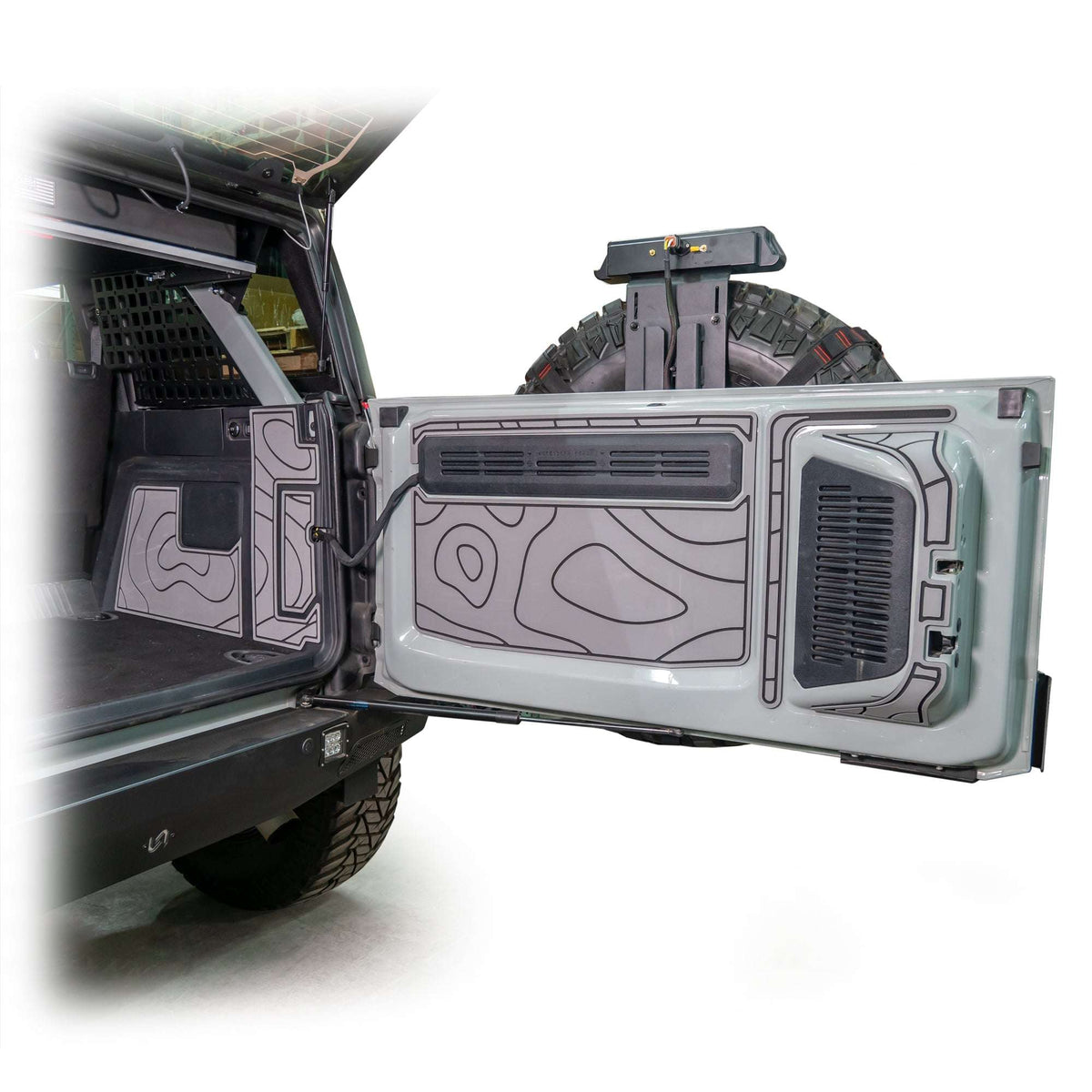 4-Door Cargo Area Foam Protector Kit for Ford Bronco - view 13