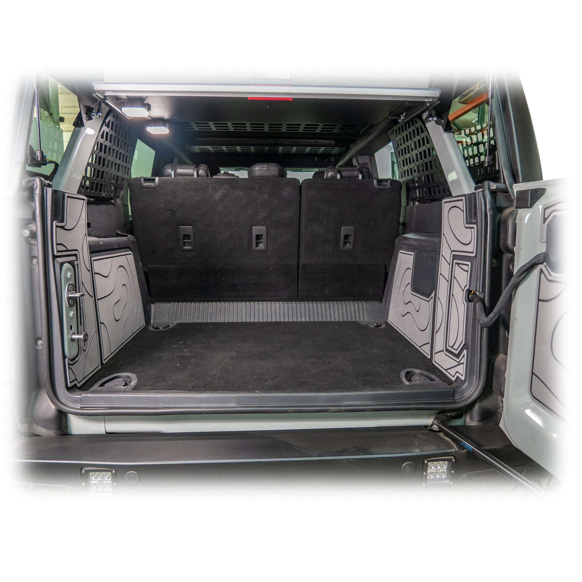 4-Door Cargo Area Foam Protector Kit for Ford Bronco - view 14