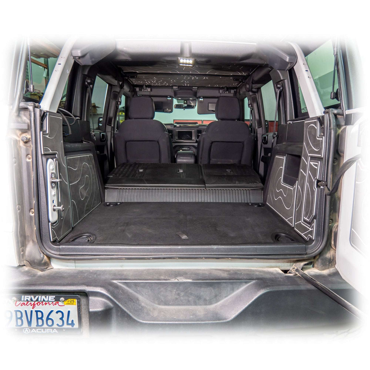 4-Door Cargo Area Foam Protector Kit for Ford Bronco - view 9