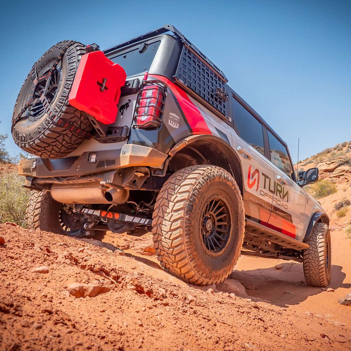 HD Tire Carrier Tailgate Reinforcement for Ford Bronco - view 6