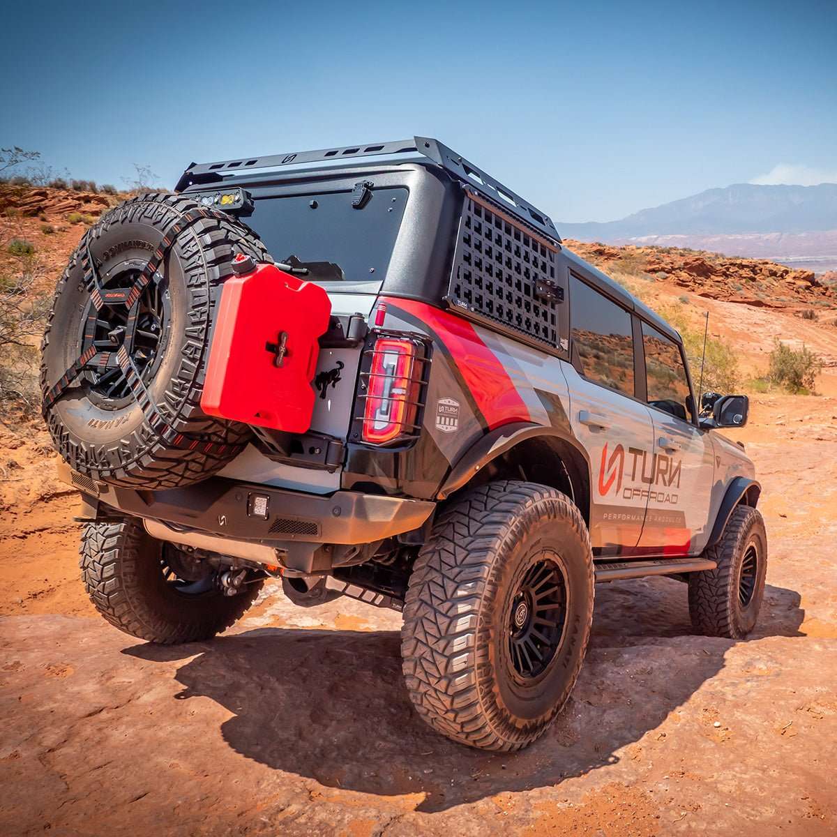 HD Tire Carrier Tailgate Reinforcement for Ford Bronco - view 5