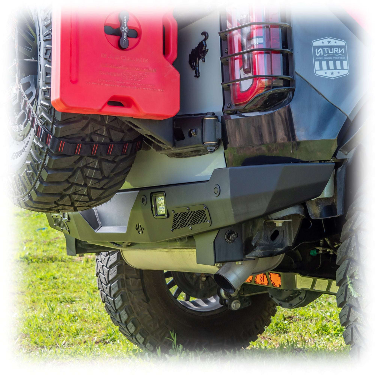 2021-2026 Ford Bronco Hyperlyte Rear Bumper - Turn Offroad 9