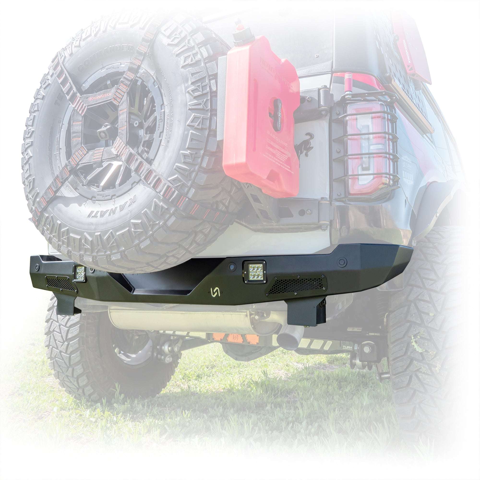 2021-2026 Ford Bronco Hyperlyte Rear Bumper - Turn Offroad 1