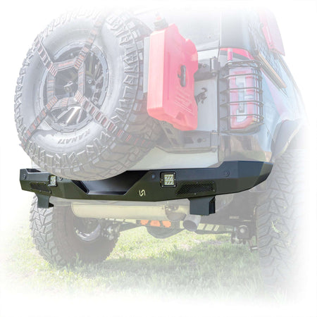 2021-2026 Ford Bronco Hyperlyte Rear Bumper - Turn Offroad 1