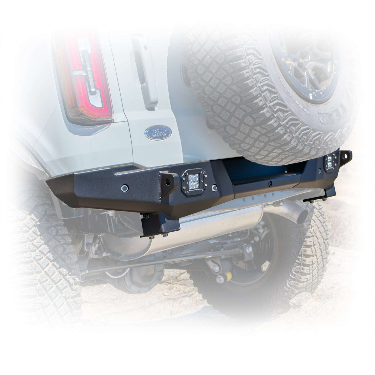 2021-2026 Ford Bronco Zero Series Rear Bumper by Turn Offroad