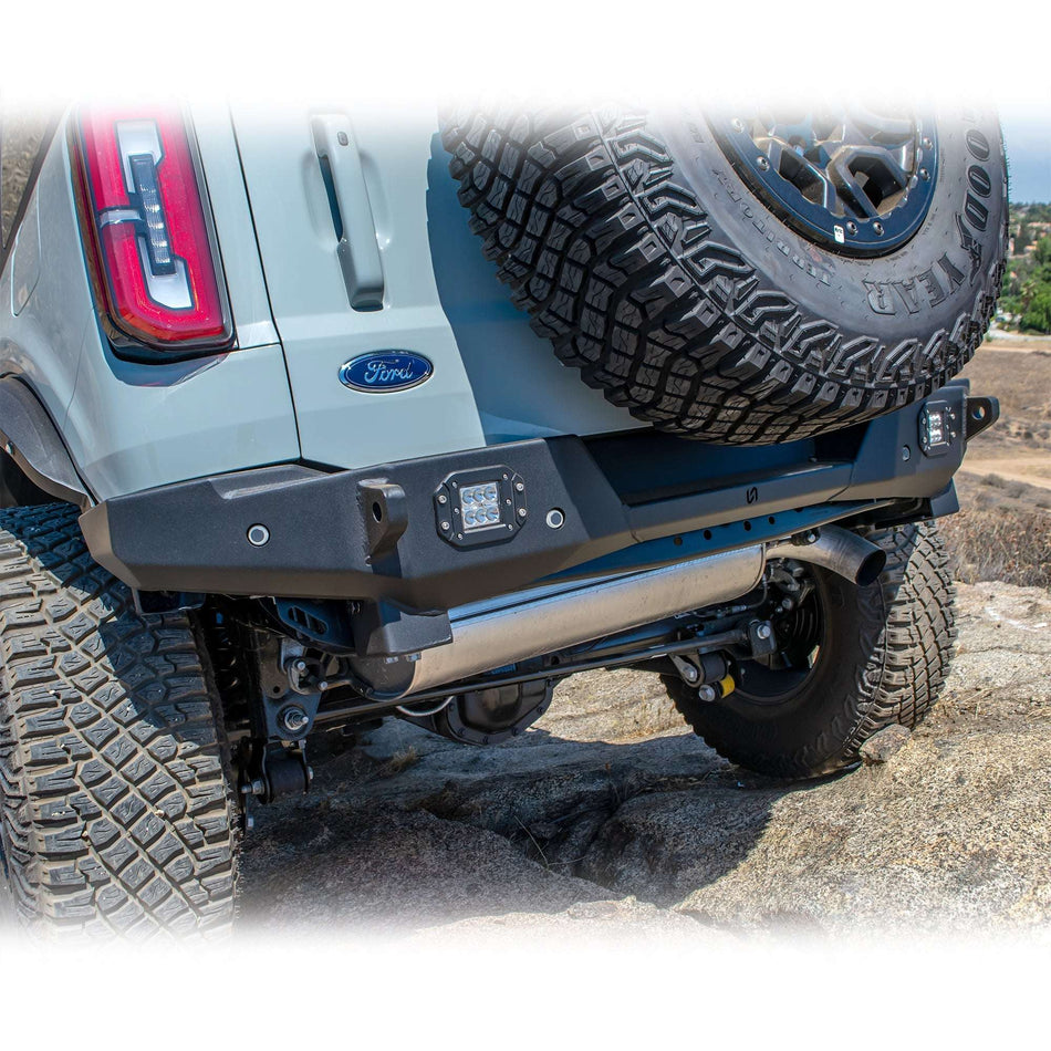 2021-2026 Ford Bronco Zero Series Rear Bumper | Turn Offroad