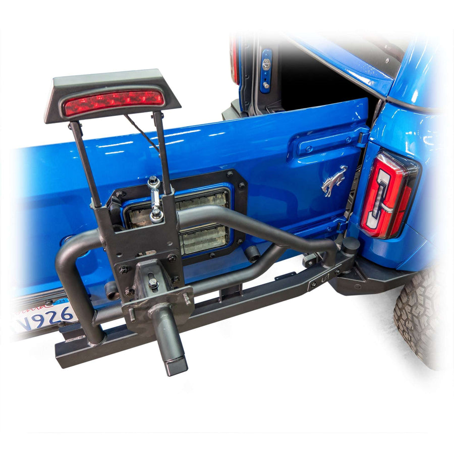 2021-2026 Ford Bronco Swing-Out Tire Carrier Rear Bumper - Turn Offroad 10