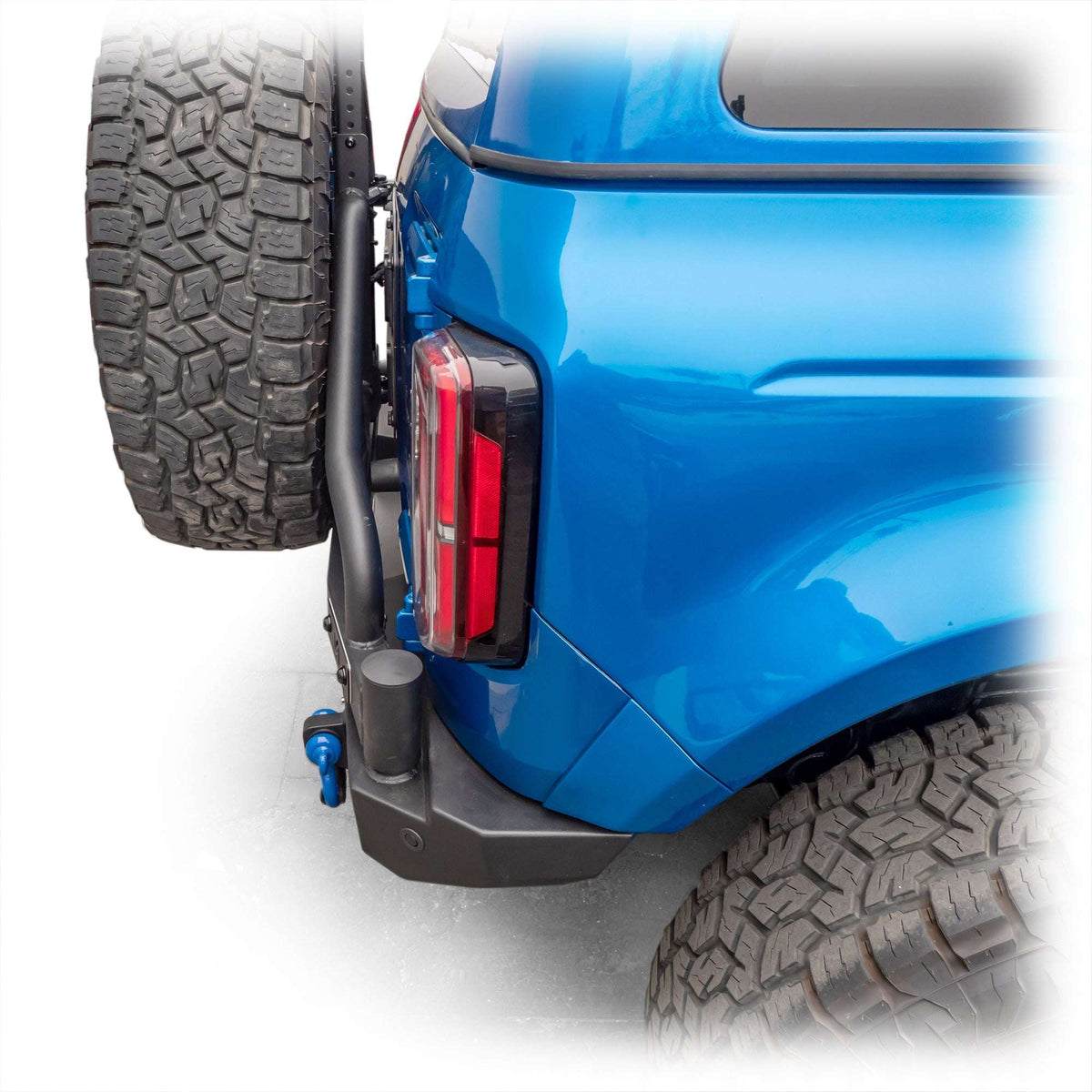 2021-2026 Ford Bronco Swing-Out Tire Carrier Rear Bumper - Turn Offroad 4