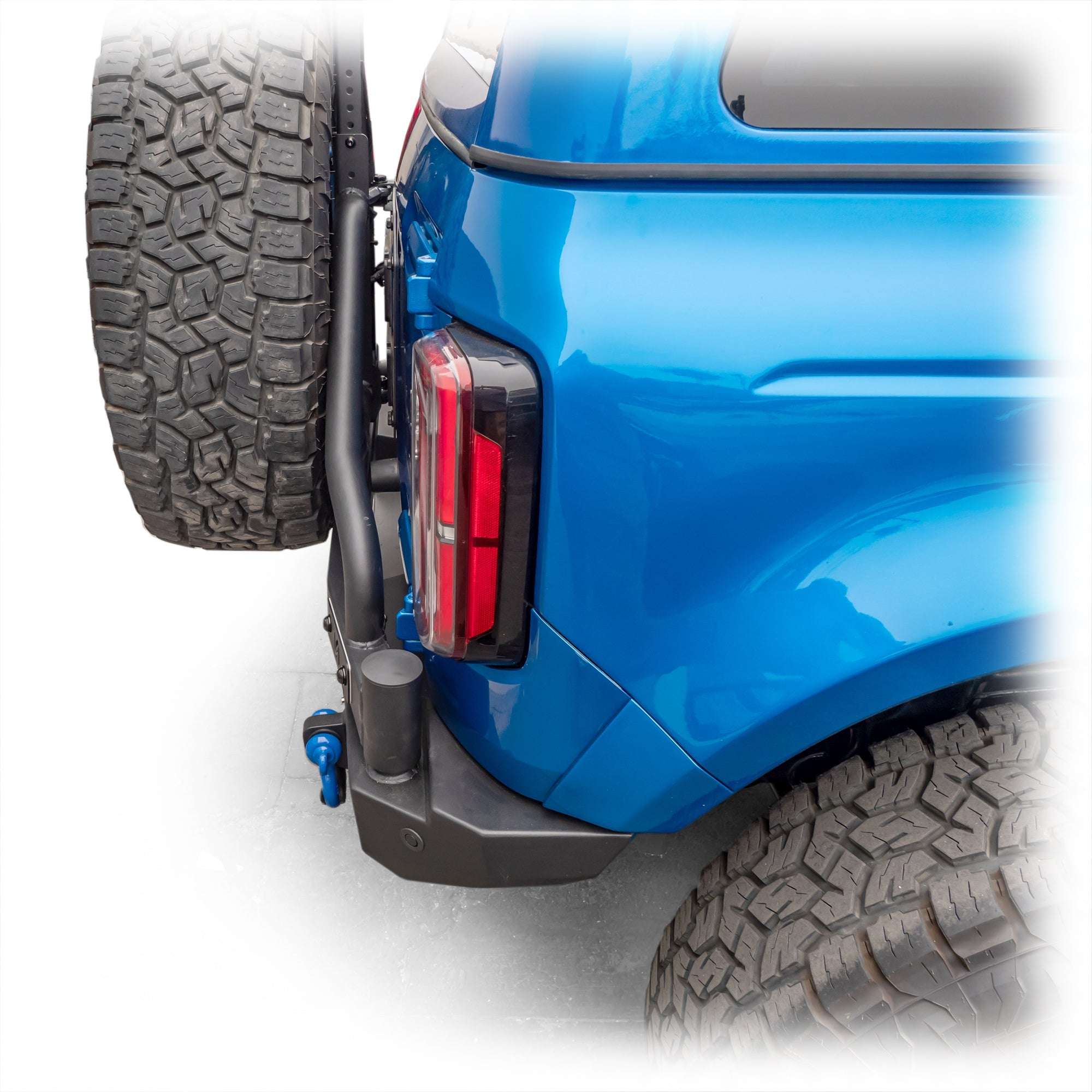 2021-2026 Ford Bronco Swing-Out Tire Carrier Rear Bumper - Turn Offroad 4