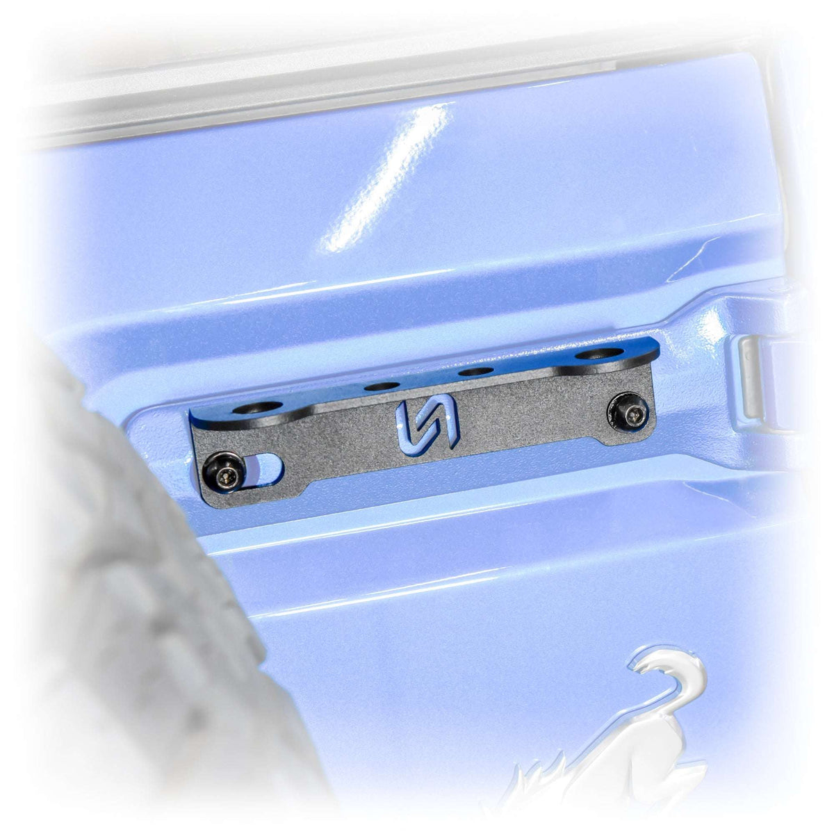 Tailgate Hinge Antenna and Whip Mount for Ford Bronco - view 1