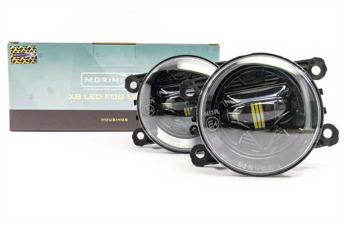Morimoto XB LED Fog Lights White beam pattern 2021-2026 Ford Bronco