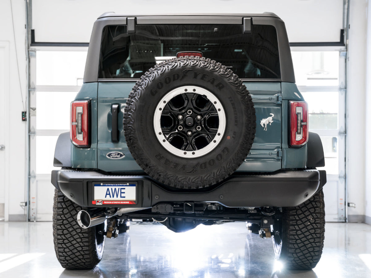 AWE 0FG single-exit exhaust for Ford Bronco - 3015-22789 9