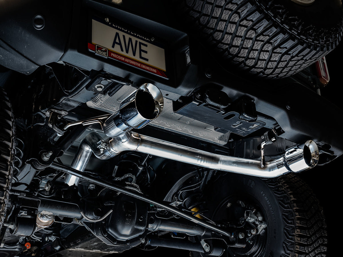 AWE 0FG dual-exit exhaust for Ford Bronco - 3015-32456 8