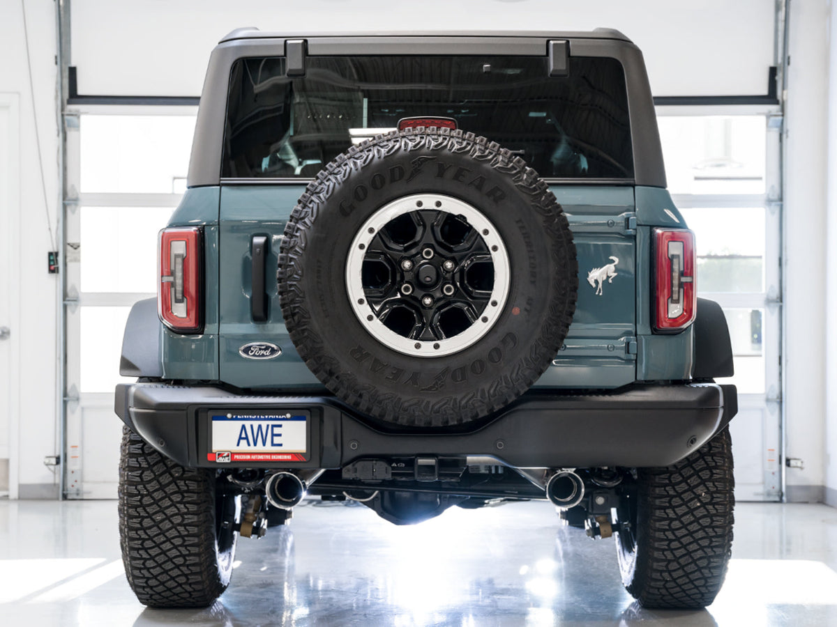 AWE 0FG dual-exit exhaust for Ford Bronco - 3015-32456 9