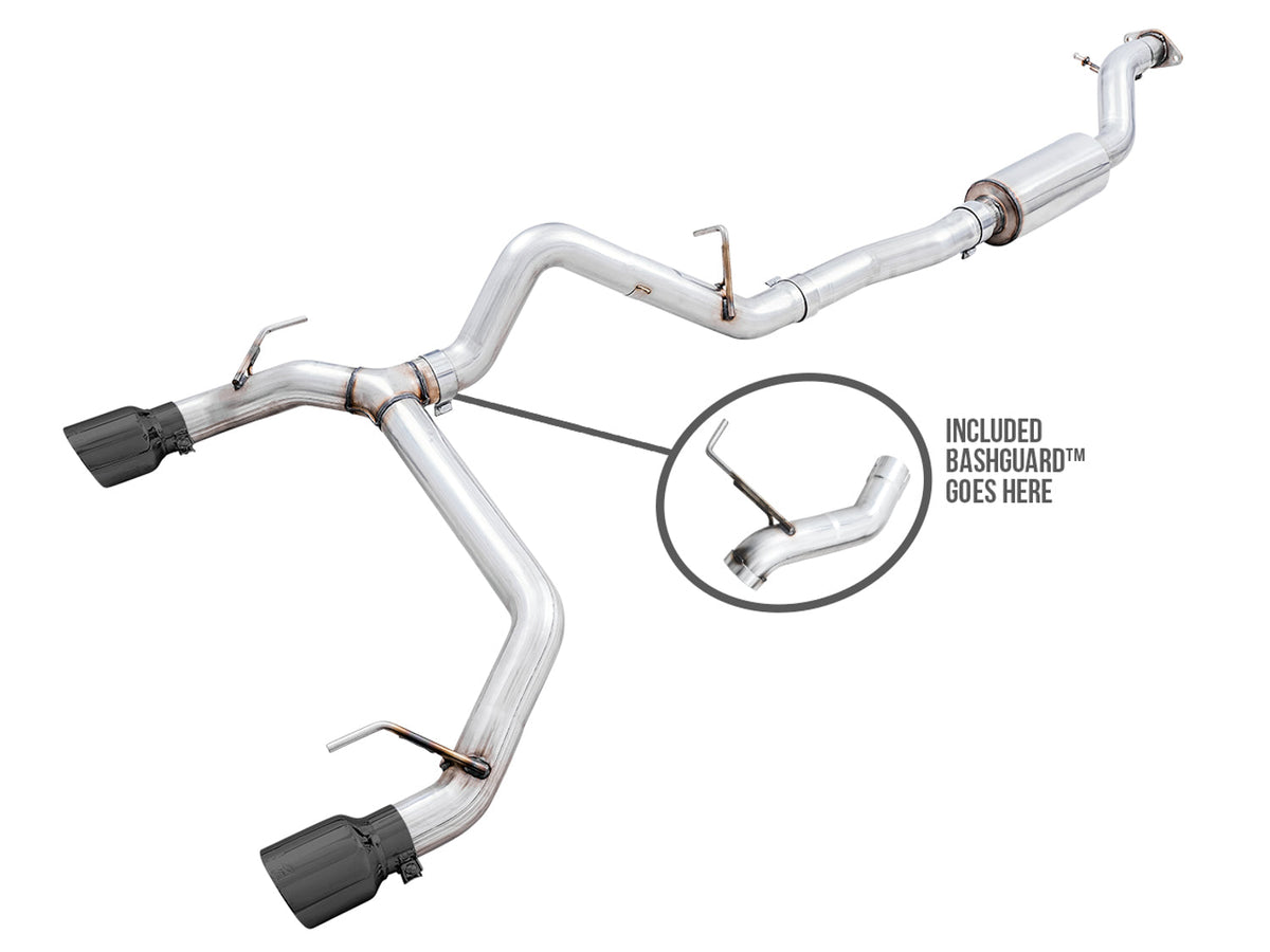 AWE 0FG dual-exit exhaust for Ford Bronco - 3015-33456 1