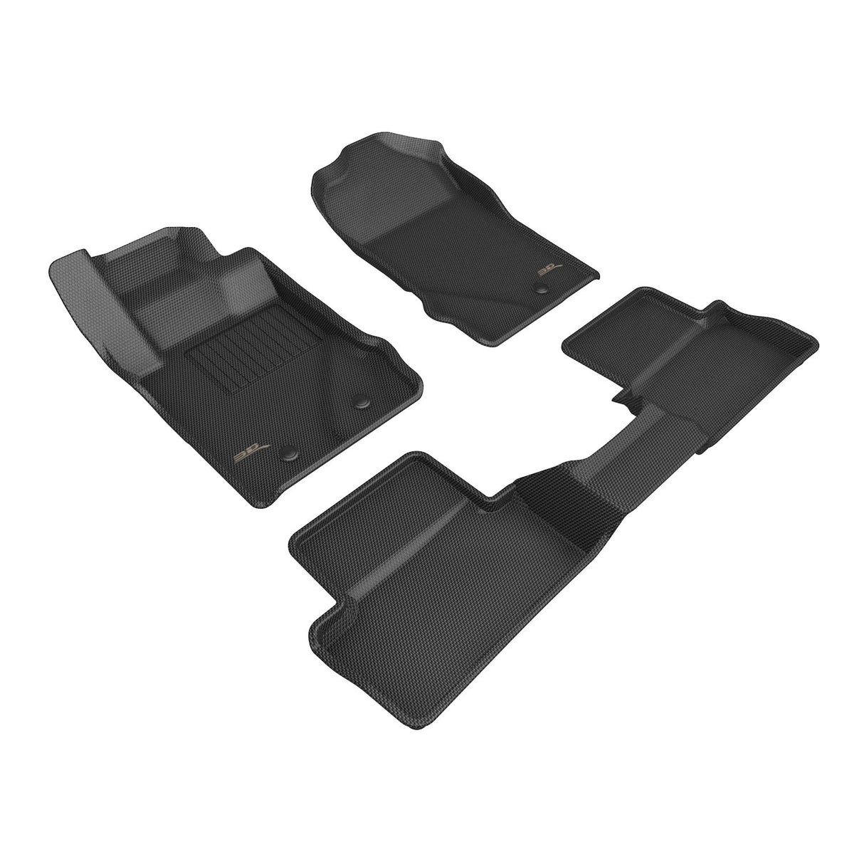 3D MAXpider KAGU Complete Set liner for Ford Bronco, black, L1FR15401509