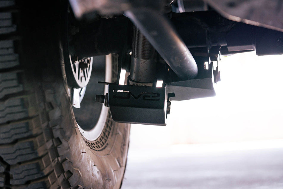 2021-2026 Ford Bronco Rear Shock Guard Skid Plates | DV8 Offroad
