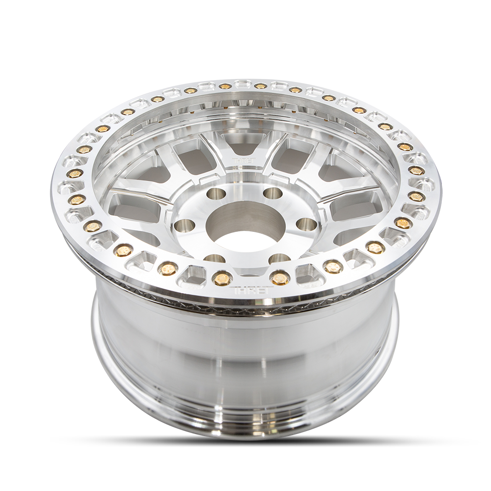 THRET Offroad 601 Maze Full Machined forged beadlock wheel angle view