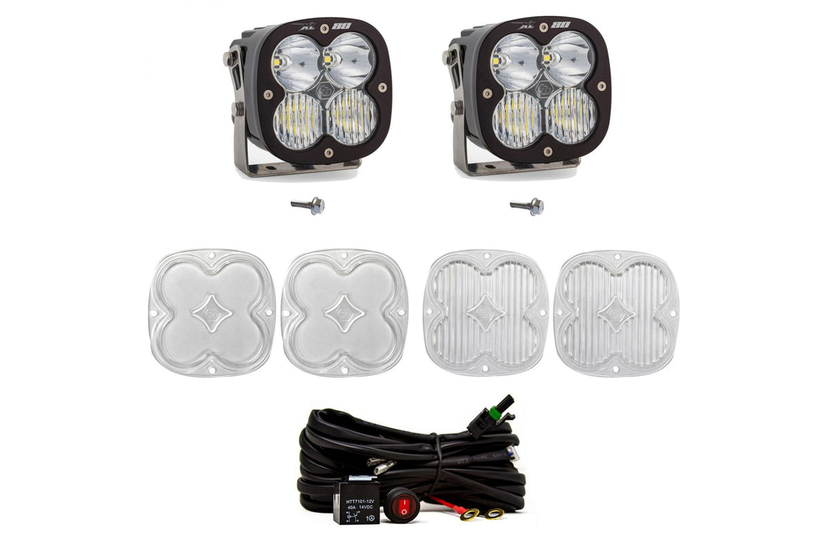 2021-2026 Ford Bronco A-Pillar Ditch Light Kit by Baja Designs View 1