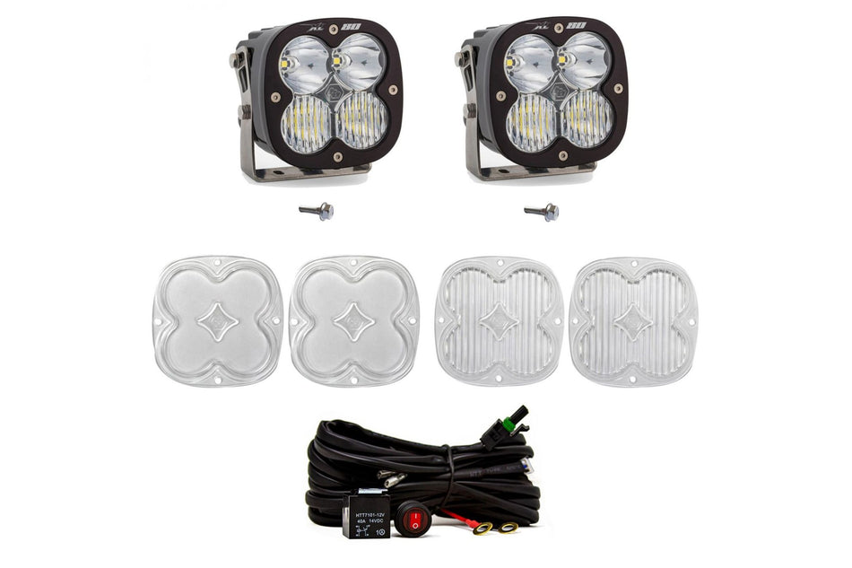 2021-2026 Ford Bronco A-Pillar Ditch Light Kit by Baja Designs View 1