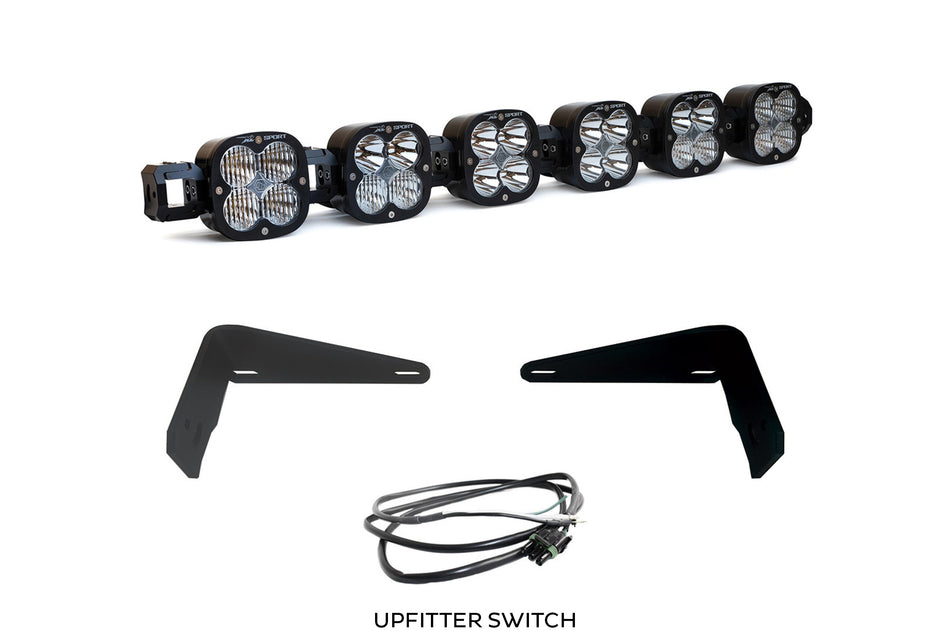 2021-2026 Ford Bronco Bumper LED Light Bar Kit by Baja Designs View 2
