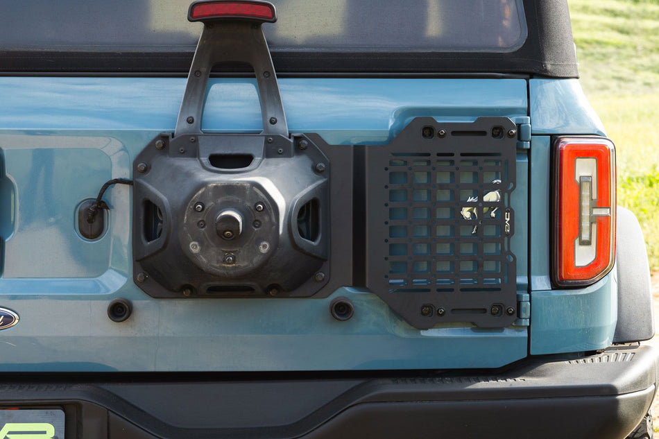 2021-2026 Ford Bronco Tailgate Reinforcement Molle Panel | DV8 Offroad
