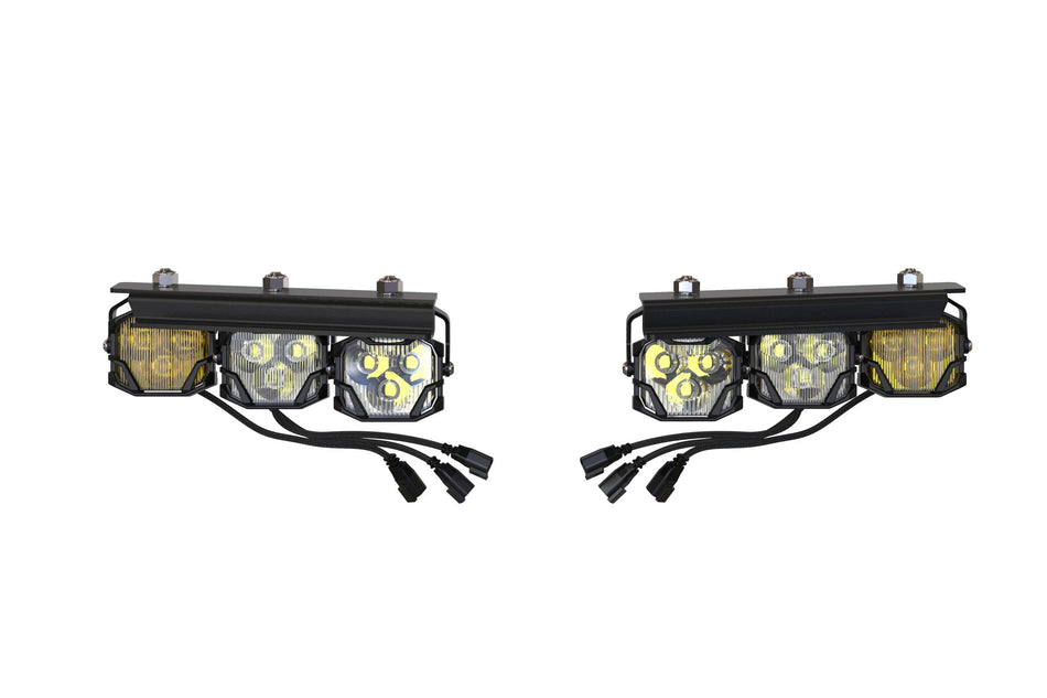 Morimoto 4Banger Triple Fog Light Brackets 2021-2026 Ford Bronco