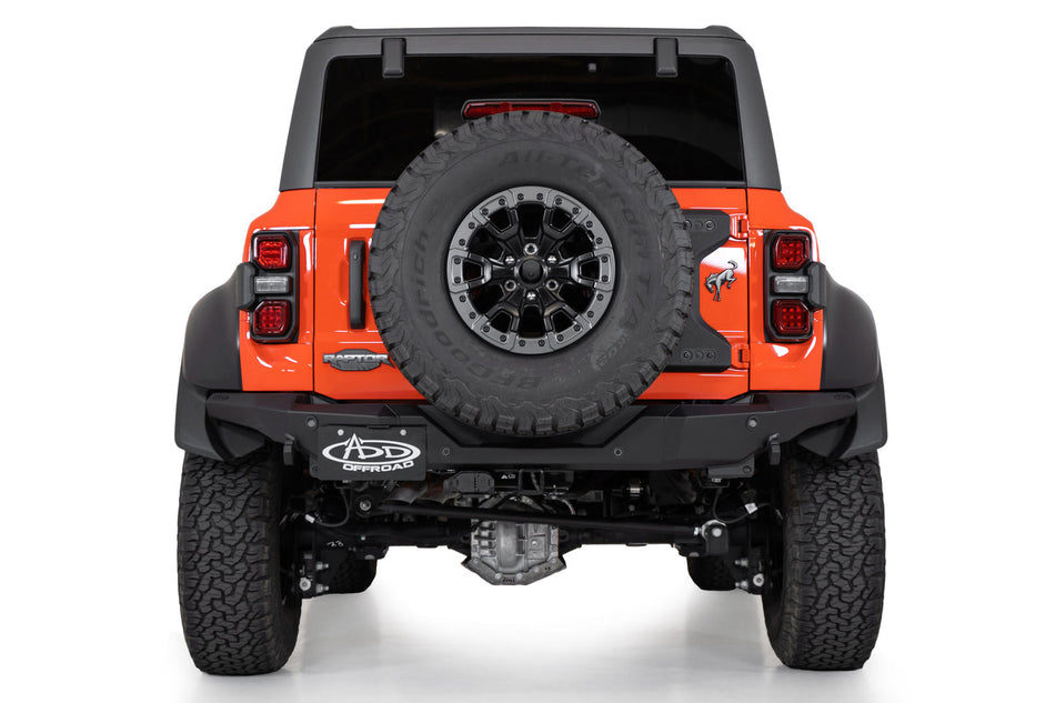 2022-2026 Ford Bronco Raptor Rock Fighter Rear Bumper | Addictive Desert Designs