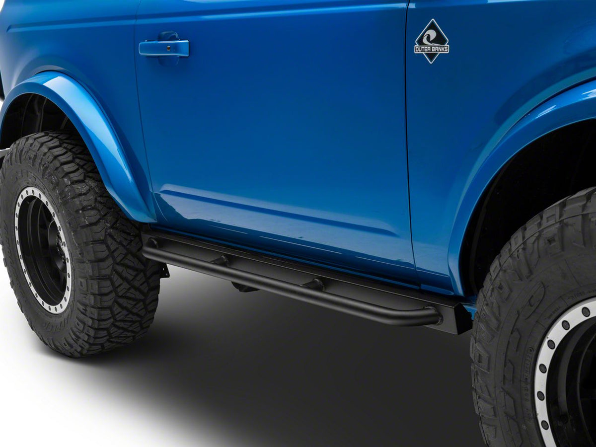 2021-2026 Ford Bronco 2-Door Rocker Guards with Steps | Barricade