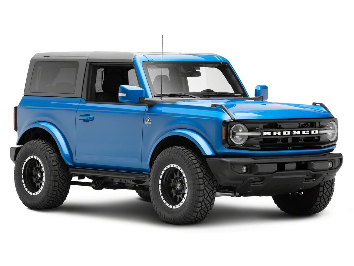 2021-2026 Ford Bronco 2-Door Rocker Guards with Steps | Barricade
