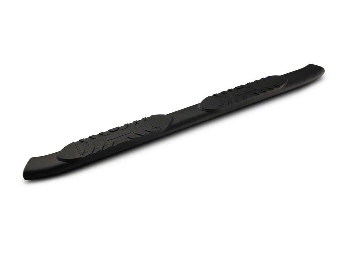 RedRock 5-Inch Oval Bent End Side Step Bars - Black for Ford Bronco - view 7