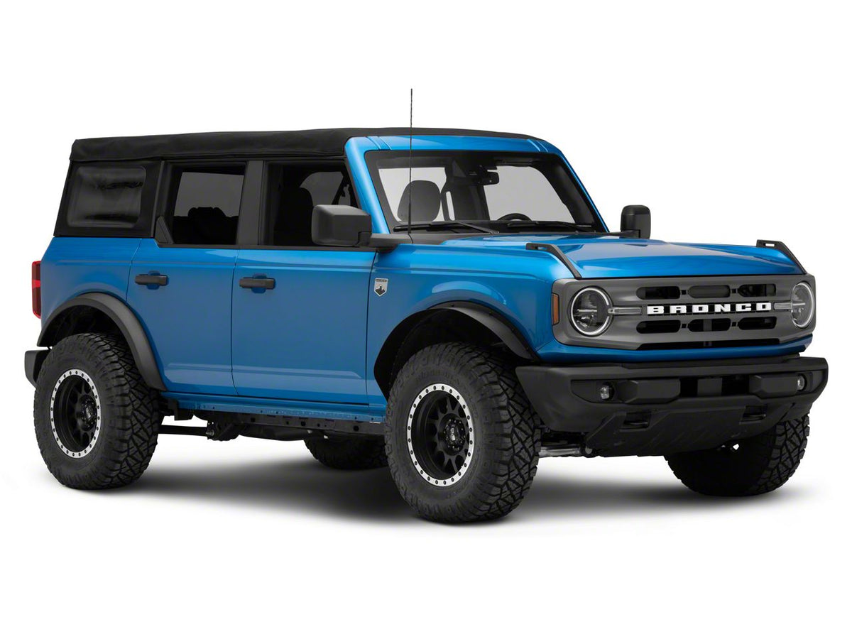 2021-2026 Ford Bronco Front Fender Flares | Barricade HD Flat
