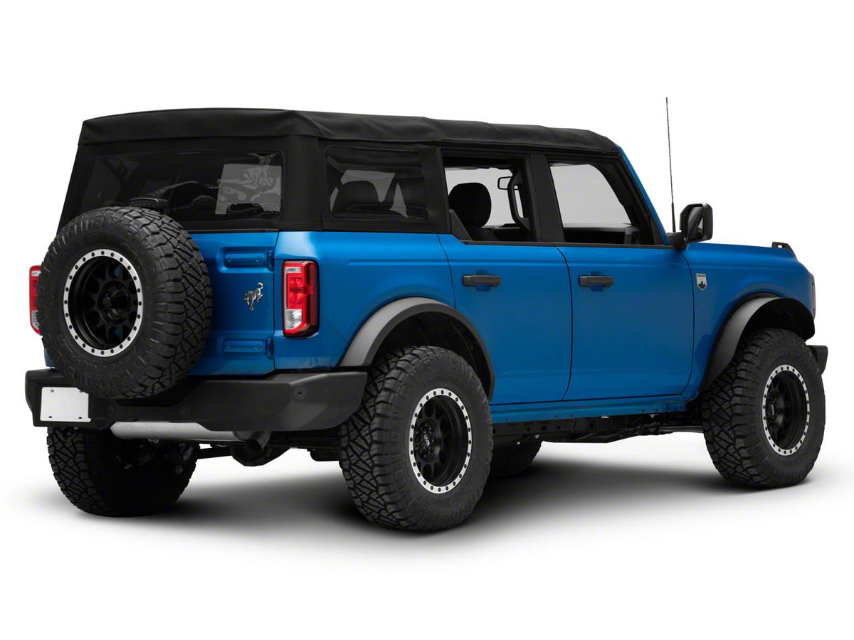 2021-2026 Ford Bronco Front Fender Flares | Barricade HD Flat