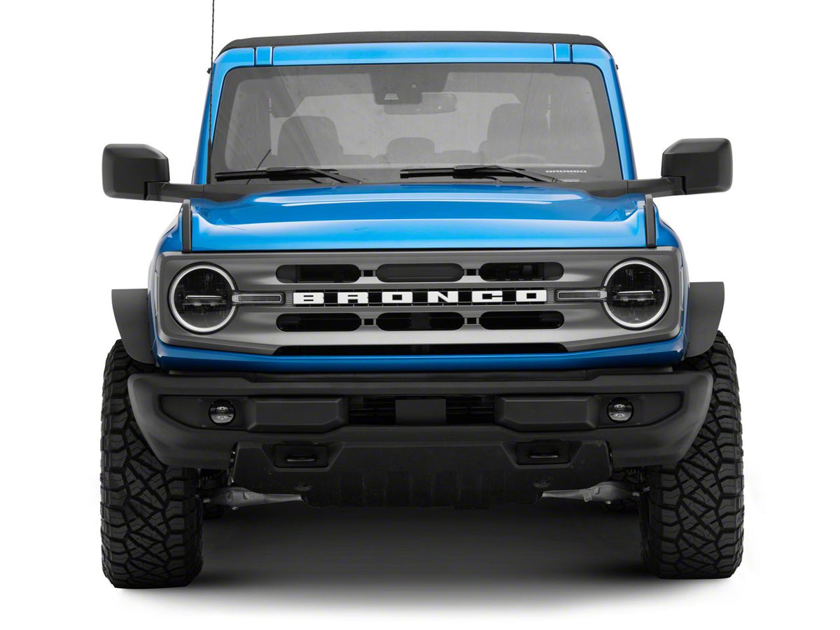 2021-2026 Ford Bronco Front Fender Flares | Barricade HD Flat