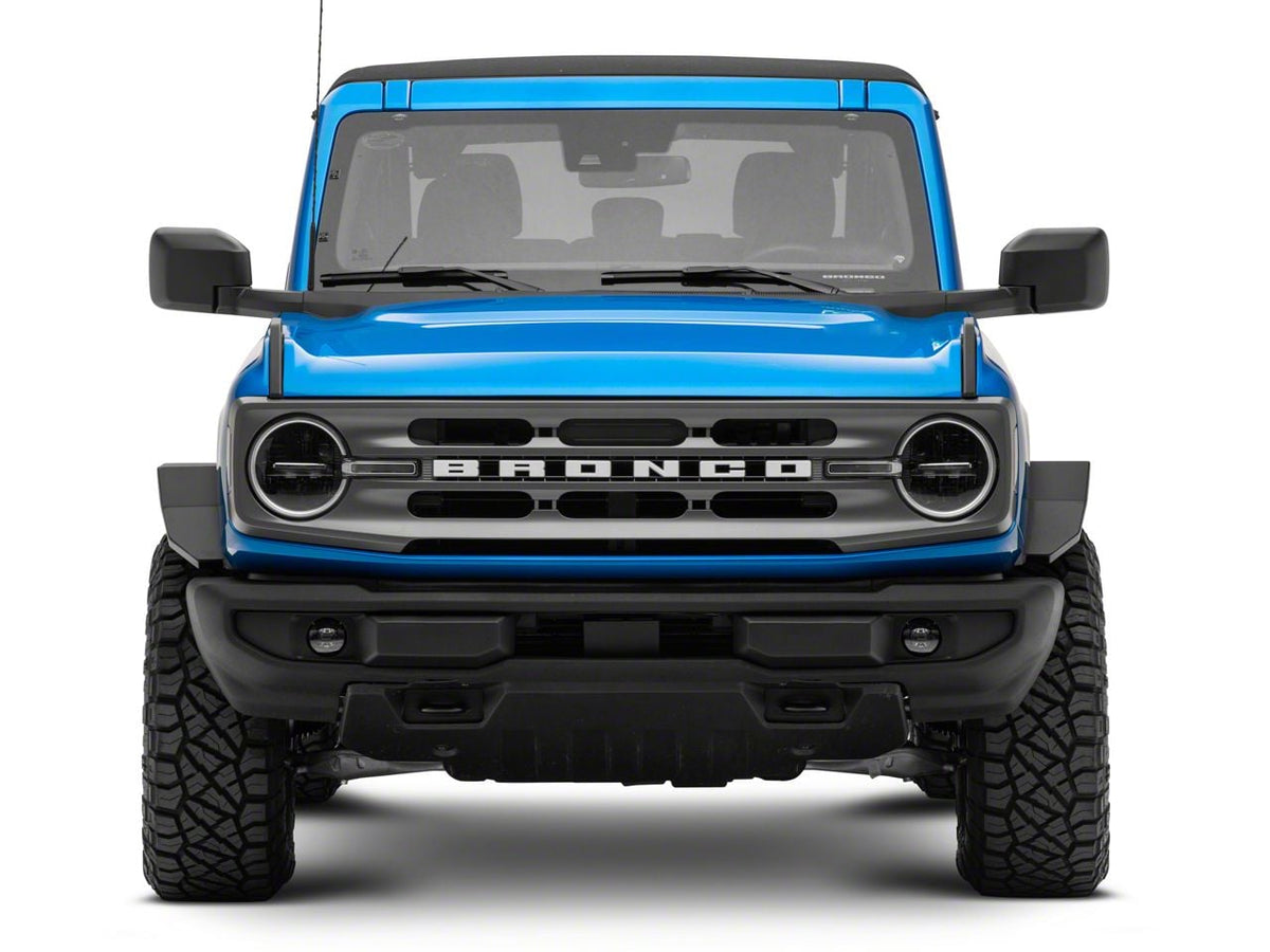 2021-2026 Ford Bronco Front Fender Flares | Barricade HD Plate Style